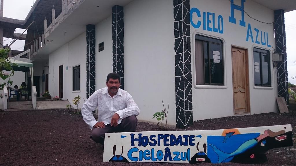 Cielo Azul Hotel Puerto Villamil Exterior foto